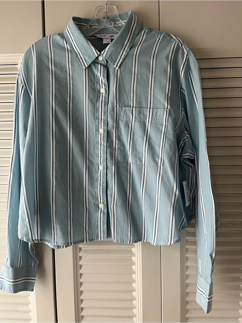 Old Navy "The Cropped Shirt"